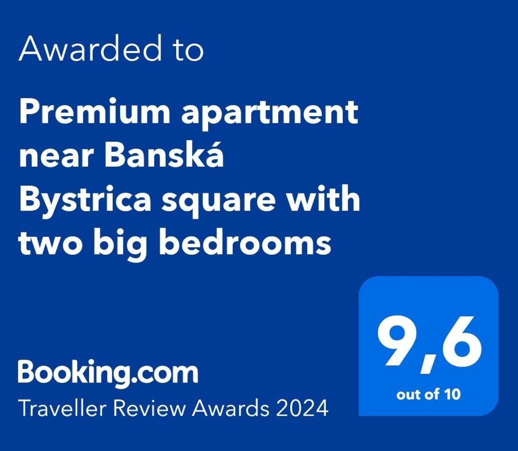 Premium Apartment Near Banska Bystrica Square With Two Big Bedrooms מראה חיצוני תמונה